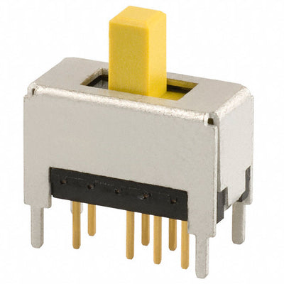 CRFS-2304W by Nidec Components Corporation - SWITCH SLIDE DP3T 100MA 12V