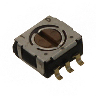 CS-4-13NTB by Nidec Components Corporation - SWITCH ROTARY DIP SP3T 100MA 16V