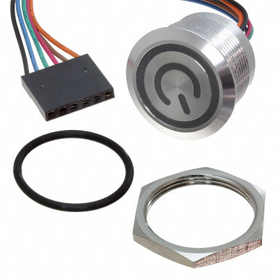 CS7M2FP by E-Switch - SWITCH PB SPST 1A 24V