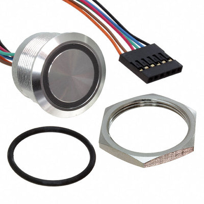 CS7L2FR by E-Switch - SWITCH PB SPST 1A 24V