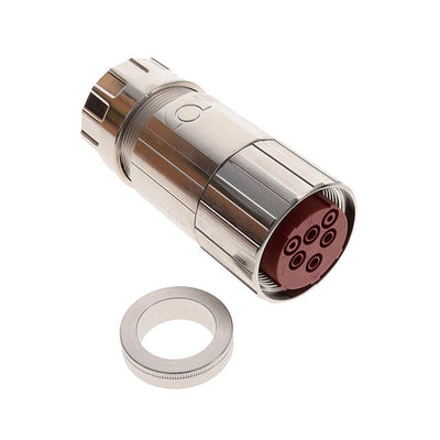 CSA263N00440001000 by TE Intercontec - CONNECTOR PLG HSG FMALE 6POS INLINE