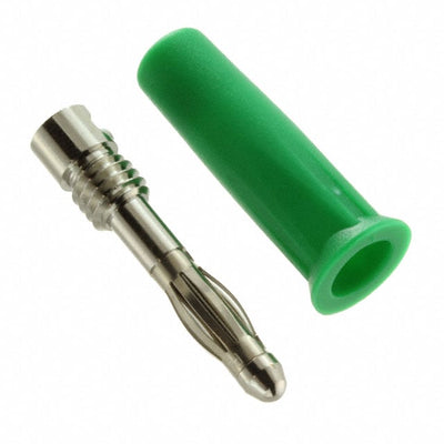 CT2002-5 by Cal Test Electronics - CONNECTOR BANANA PLUG SOLDER GREEN