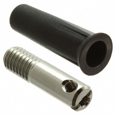 CT2215-0 by Cal Test Electronics - CONNECTOR BANANA JACK SCREW BLACK
