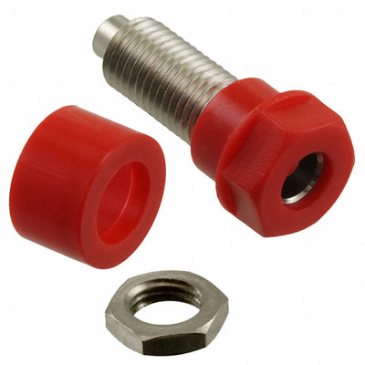 CT2228-2 by Cal Test Electronics - CONNECTOR BANANA JACK SOLDER RED