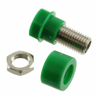 CT2230-5 by Cal Test Electronics - CONNECTOR BANANA JACK THREADED GREEN