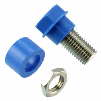 CT2230-6 by Cal Test Electronics - CONNECTOR BANANA JACK THREADED BLUE