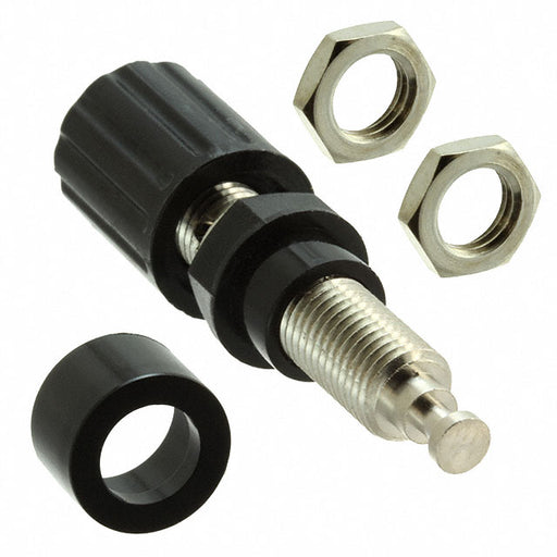 CT2232-0 by Cal Test Electronics - CONNECTOR BIND POST KNURLED BLACK