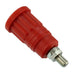 CT2243-2 by Cal Test Electronics - CONNECTOR BANANA JACK THRD RED