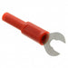 CT2553-2 by Cal Test Electronics - ADAPTER 6MM SPADE 4MM J RED