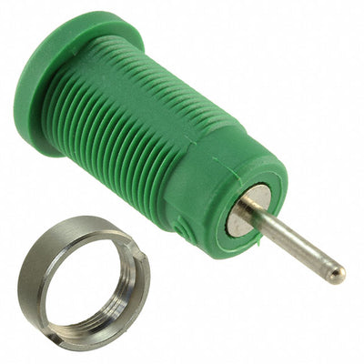 CT2904-5 by Cal Test Electronics - CONNECTOR BANANA JACK SOLDER GREEN