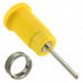 CT2906-4 by Cal Test Electronics - CONNECTOR BANANA JACK SOLDER YELLOW