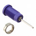 CT2906-7 by Cal Test Electronics - CONNECTOR BANANA JACK SOLDER VIOLET