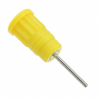 CT2913-4 by Cal Test Electronics - CONNECTOR BANANA JACK PRESS-FIT YLW