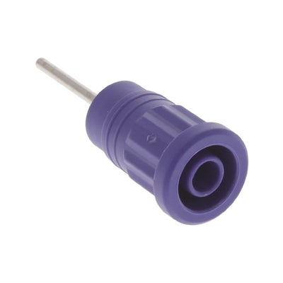 CT2913-7 by Cal Test Electronics - CONNECTOR BANANA JACK PRESS-FIT PURP