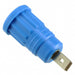 CT2915-6 by Cal Test Electronics - CONNECTOR BANANA JACK QC BLUE