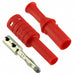 CT2989-2 by Cal Test Electronics - CONNECTOR BANANA PLUG SOLDERLESS RED