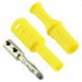 CT2989-4 by Cal Test Electronics - CONNECTOR BANANA PLUG SLDRLESS YELLOW