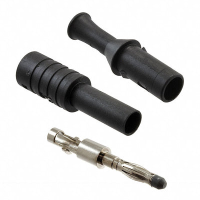 CT2989-S-0 by Cal Test Electronics - CONNECTOR BANANA PLUG SOLDER BLACK