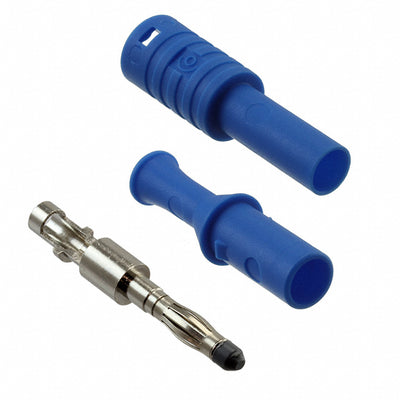 CT2989-S-6 by Cal Test Electronics - CONNECTOR BANANA PLUG SOLDER BLUE
