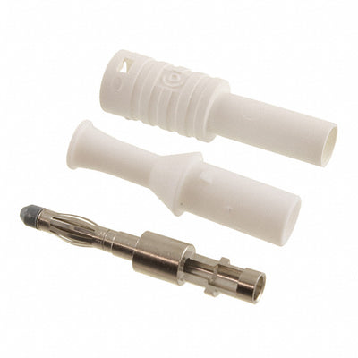CT2989-S-9 by Cal Test Electronics - CONNECTOR BANANA PLUG SOLDER WHITE