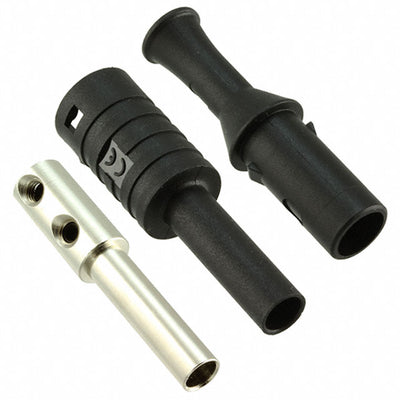 CT3134-0 by Cal Test Electronics - CONNECTOR BANANA JACK SLDRLESS BLACK