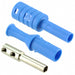 CT3134-6 by Cal Test Electronics - CONNECTOR BANANA JACK SOLDERLESS BLUE