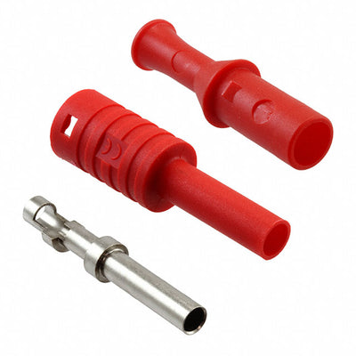 CT3134-S-2 by Cal Test Electronics - CONNECTOR BANANA JACK SOLDER RED