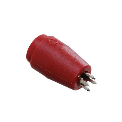 CT3151V1-2 by Cal Test Electronics - SAFETY JACK 4MM HOR PCB RED