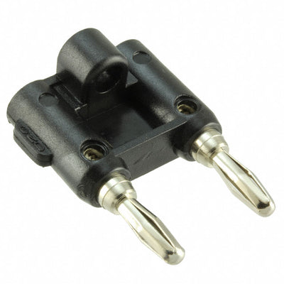 CT3160-0 by Cal Test Electronics - CONNECTOR DBL BAN PLUG STACK SLDRLESS