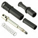 CT3201-0 by Cal Test Electronics - CONNECTOR BANANA PLUG SLDRLESS BLACK