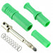 CT3201-5 by Cal Test Electronics - CONNECTOR BANANA PLUG SLDRLESS GREEN