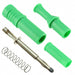 CT3201-S-5 by Cal Test Electronics - CONNECTOR BANANA PLUG SOLDER GREEN