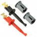 CT3217 by Cal Test Electronics - MINIPRO TESTCLP BLK/RED SLD PAIR
