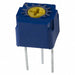 CT-6EP103 by Nidec Components Corporation - TRIMMER 10K OHM 0.5W PC PIN TOP
