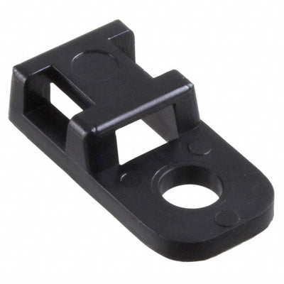 CTAM10C2 by HellermannTyton - CABLE TIE HLDR SGL SCREW #8 BLK