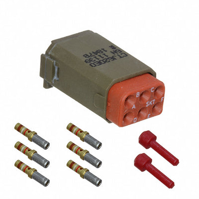 CTJ620E06N by TE Connectivity Deutsch Connectors - CONNECTOR MOD SZ20 0.865""L X 0.530"" W