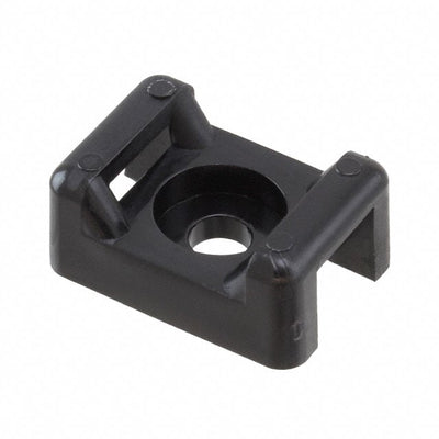 CTM20M4 by HellermannTyton - CABLE TIE HLDR DUAL SCREW #8 BLK