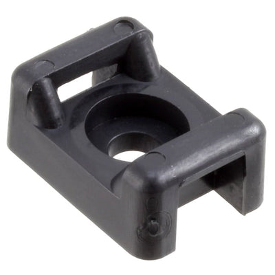 CTM30M4 by HellermannTyton - CABLE TIE HLDR DUAL SCRW #10 BLK