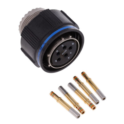 CTVS06RF-15-5S by Amphenol Aerospace Operations - CONNECTOR PLUG FMALE 5POS GOLD CRIMP