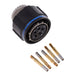CTVS06RF-15-5S by Amphenol Aerospace Operations - CONNECTOR PLUG FMALE 5POS GOLD CRIMP