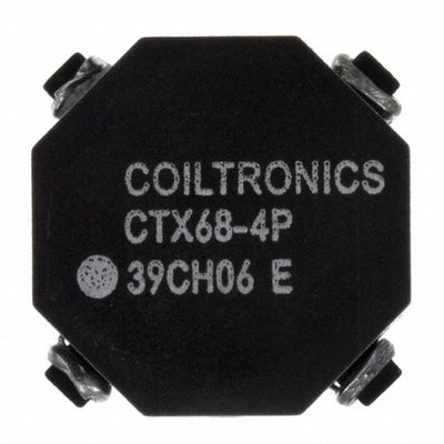 CTX68-4P-R by Eaton - Electronics Division - INDUCT ARRAY 2 COIL 67.37UH SMD
