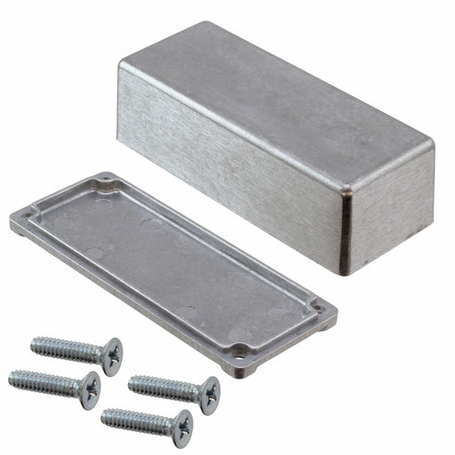CU-123 by Bud Industries - BOX ALUM NAT 3.625""L X 1.500""W