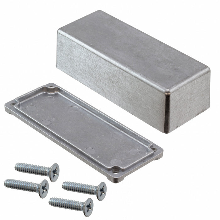 CU-123 by Bud Industries - BOX ALUM NAT 3.625""L X 1.500""W