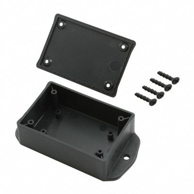CU-1931-MB by Bud Industries - BOX ABS BLACK 3.120""L X 2.100""W