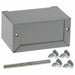 CU-2101-B by Bud Industries - BOX ALUM GRAY 3.250""L X 2.125""W