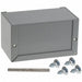 CU-2103-B by Bud Industries - BOX ALUM GRAY 4""L X 2.250""W