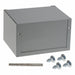CU-2105-B by Bud Industries - BOX ALUM GRAY 5""L X 4""W