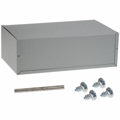 CU-2111-B by Bud Industries - BOX ALUM GRAY 12""L X 7""W