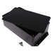 CU-3286-MB by Bud Industries - BOX ABS BLACK 10.151""L X 6.151""W