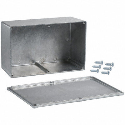 CU-347 by Bud Industries - BOX ALUM NAT 7.390""L X 4.703""W
